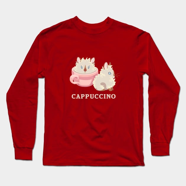 cappuccino bunnies Long Sleeve T-Shirt by Alienfirst